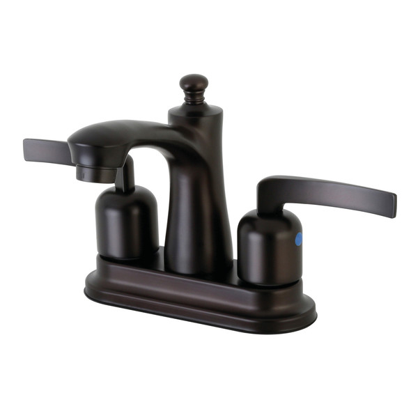 Kingston FB7625EFL 4-Inch Centerset Bathroom Faucet with Retail Pop-Up FB7625EFL